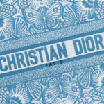 Christian Dior Medium Dior Book Tote M1286 Blue